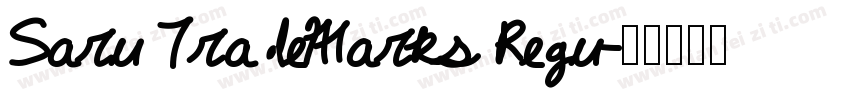 Saru TradeMarks Regu字体转换